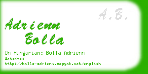 adrienn bolla business card